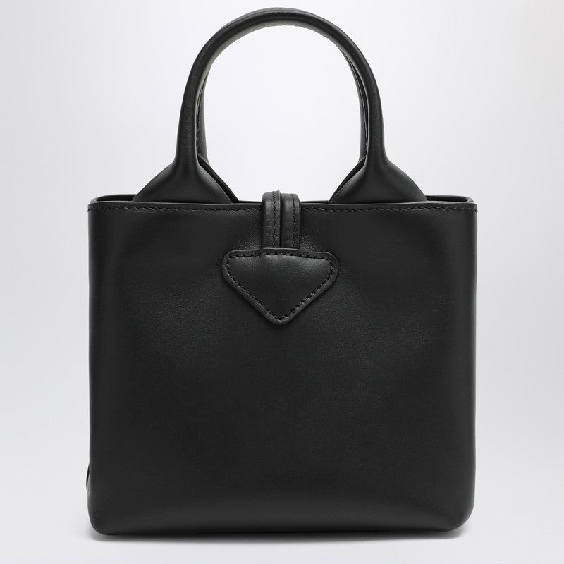 Longchamp Le Roseau Black Bag Xs