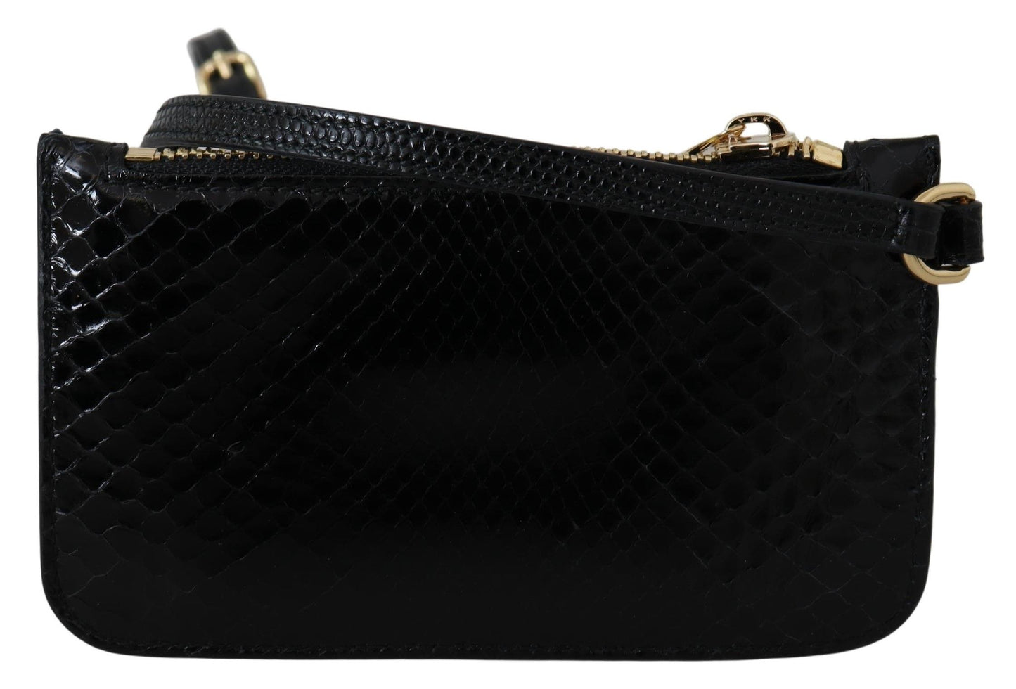 Portefeuille élégant en cuir à motif python Dolce & Gabbana