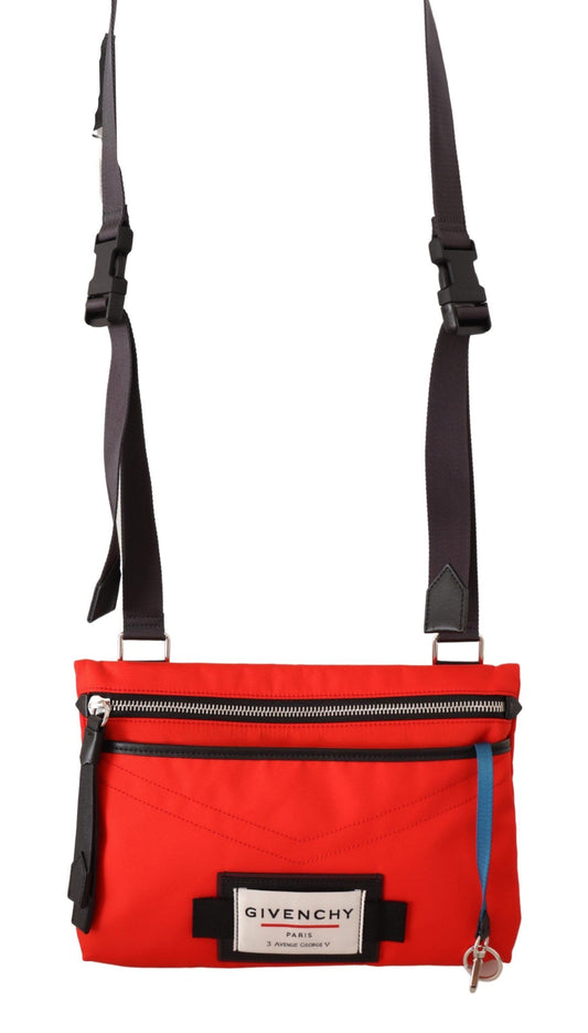 Givenchy Chic Red and Black Downtown Crossbody Bag at The Platonist