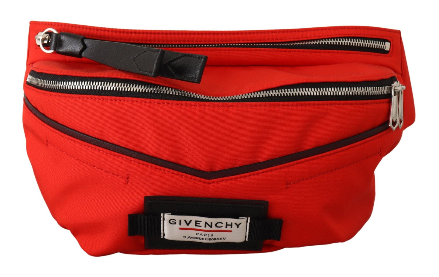 Givenchy Elegant Large Bum Belt Bag in Red and Black at The Platonist