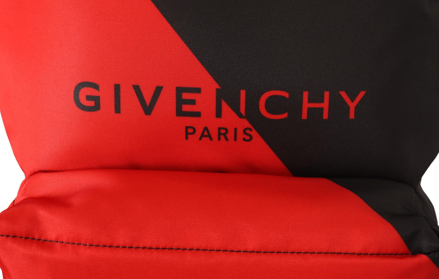 Givenchy Sleek Urban Backpack in Black and Red at The Platonist