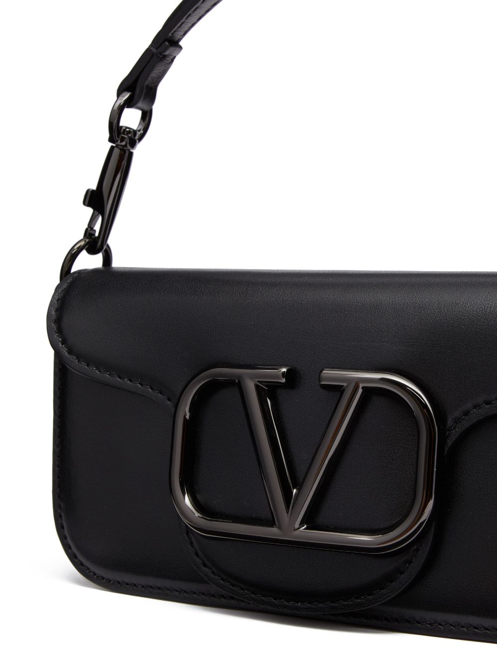 Valentino Garavani Locò Small Leather Shoulder Bag