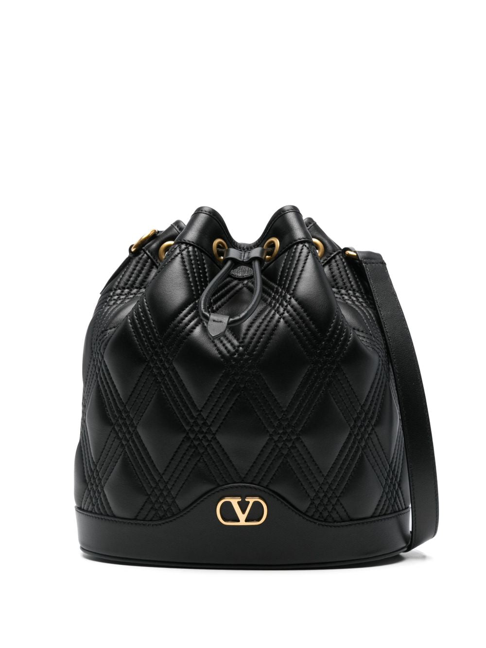 Sac seau en cuir Quiltie 67 de Valentino Garavani