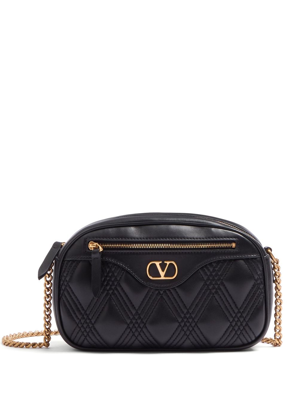 Sac appareil photo en cuir Quiltie 67 Valentino Garavani