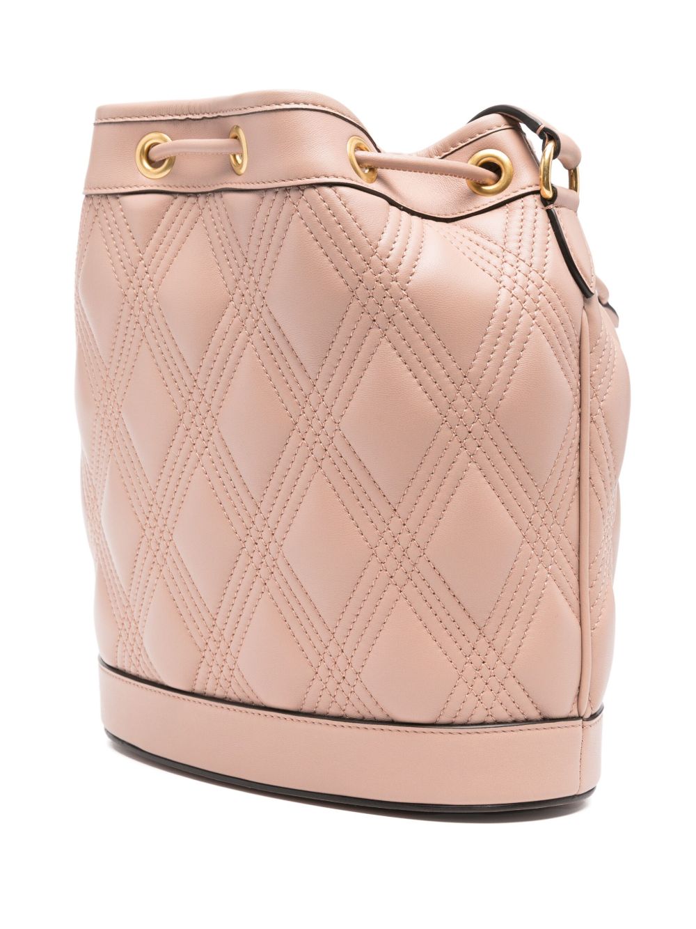Sac seau en cuir Quiltie 67 de Valentino Garavani