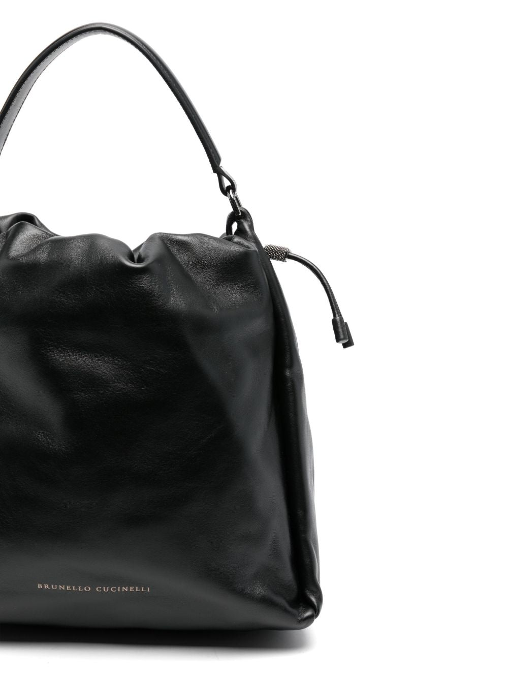 Brunello Cucinelli Soft Leather Mellow Bucket Bag