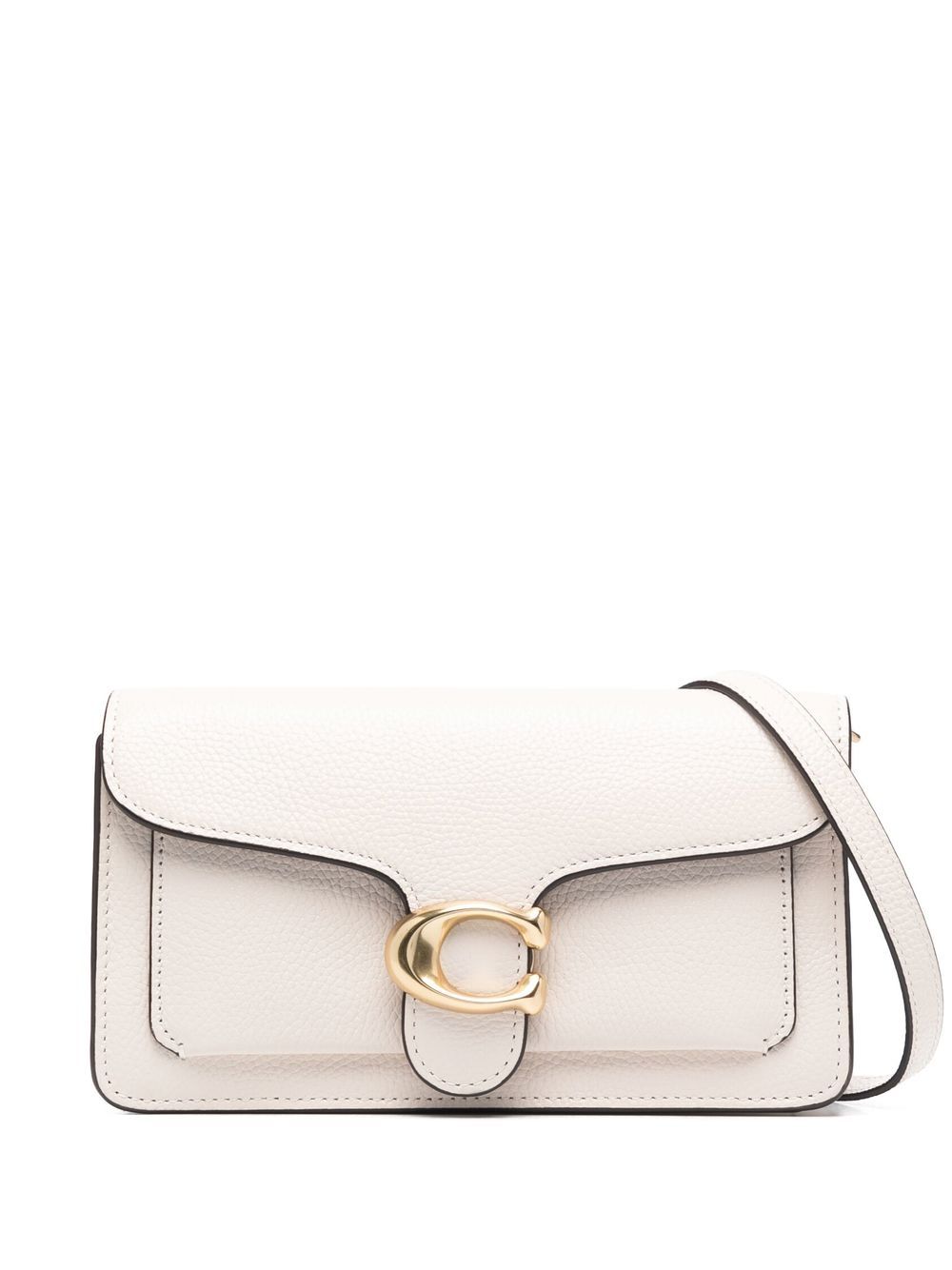 Coach Tabby Chain Leather Clutch