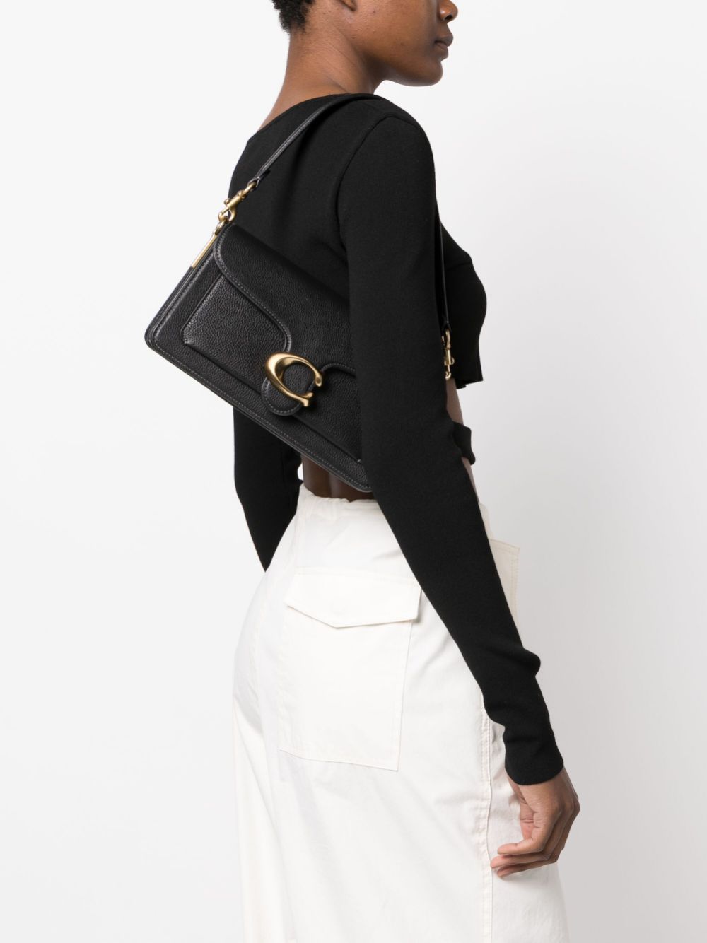 Coach Tabby 26 Leather Shoulder Bag