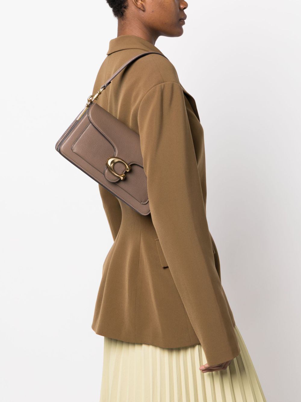Coach Tabby 26 Leather Shoulder Bag