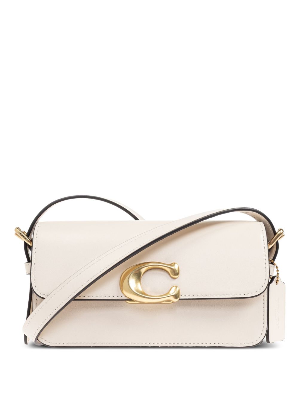 Coach Flap Zoe Leather Shoulder Bag
