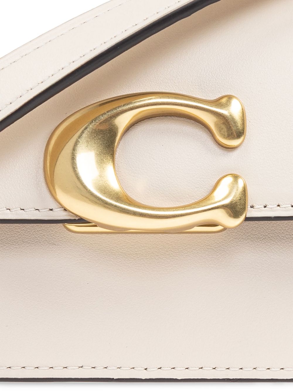 Coach Flap Zoe Leather Shoulder Bag
