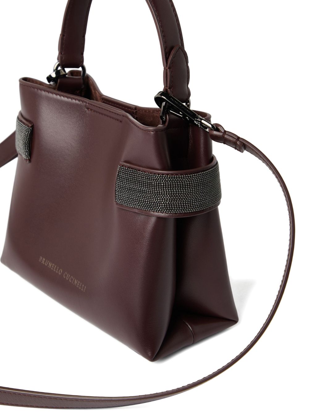 Brunello Cucinelli Bordeaux Bag
