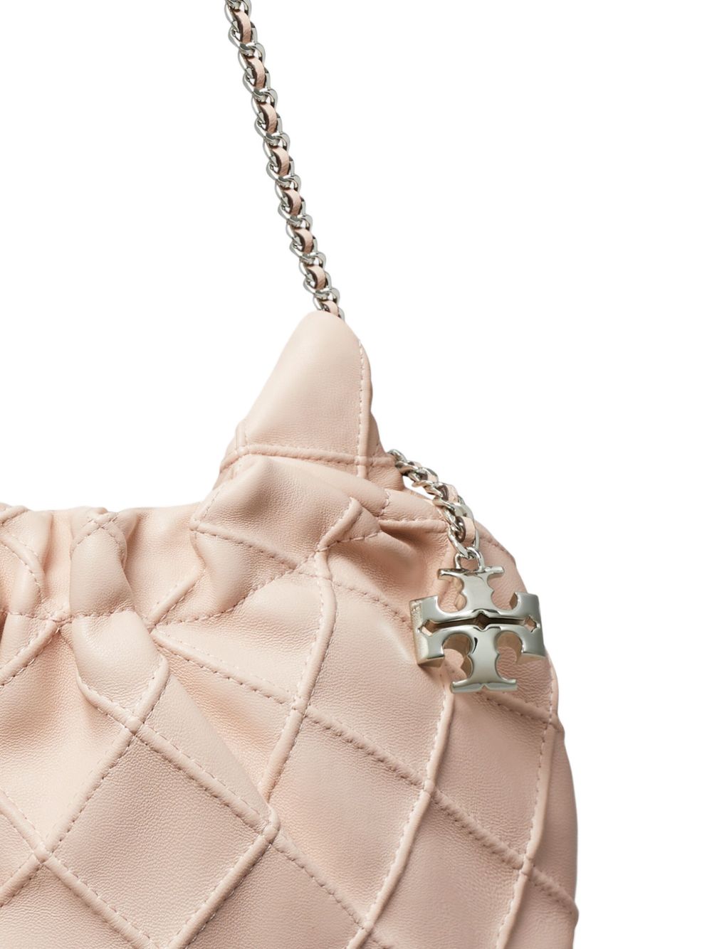 Tory Burch Fleming Mini-Hobo-Tasche aus Leder