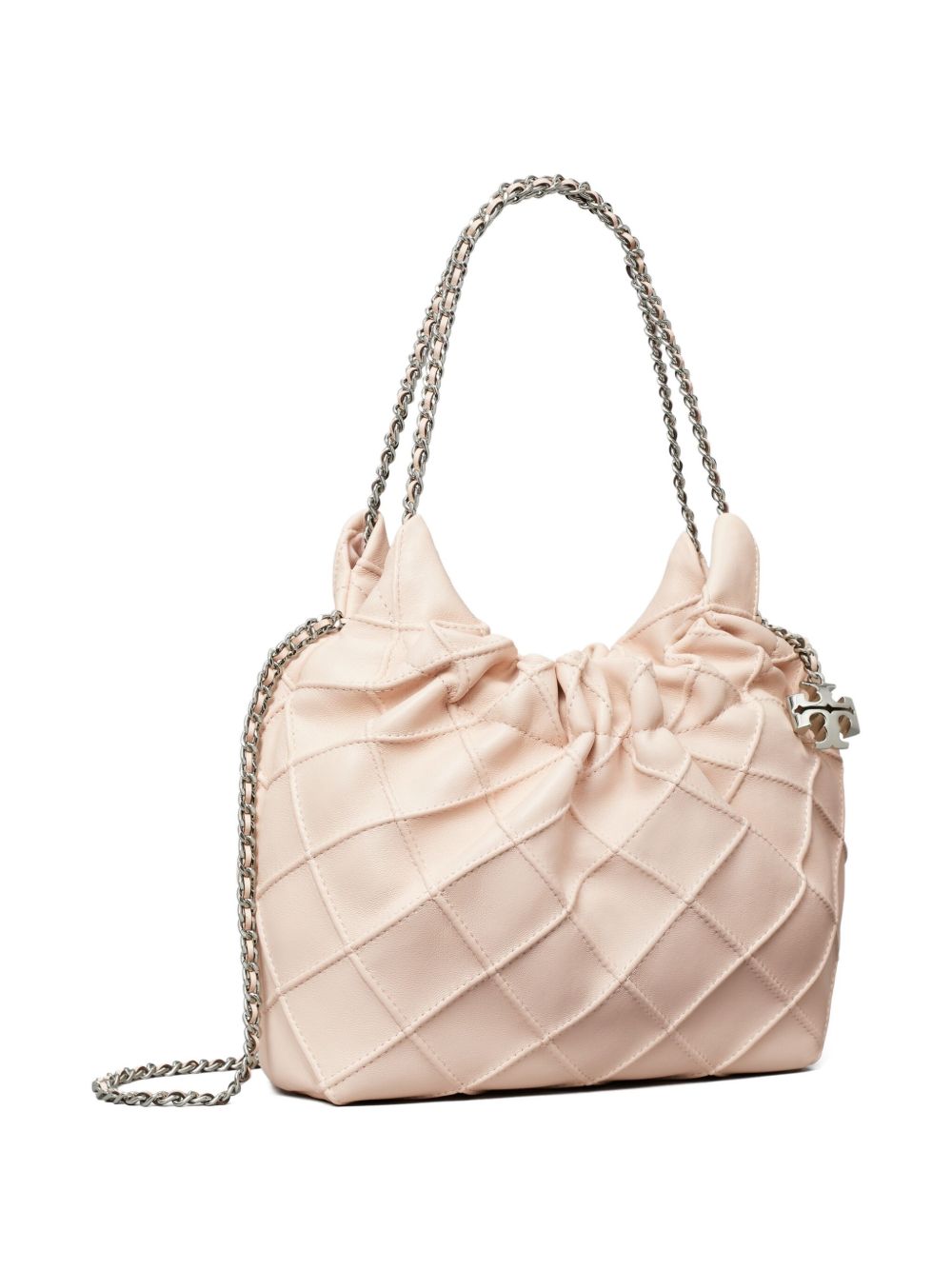 Tory Burch Fleming Mini-Hobo-Tasche aus Leder