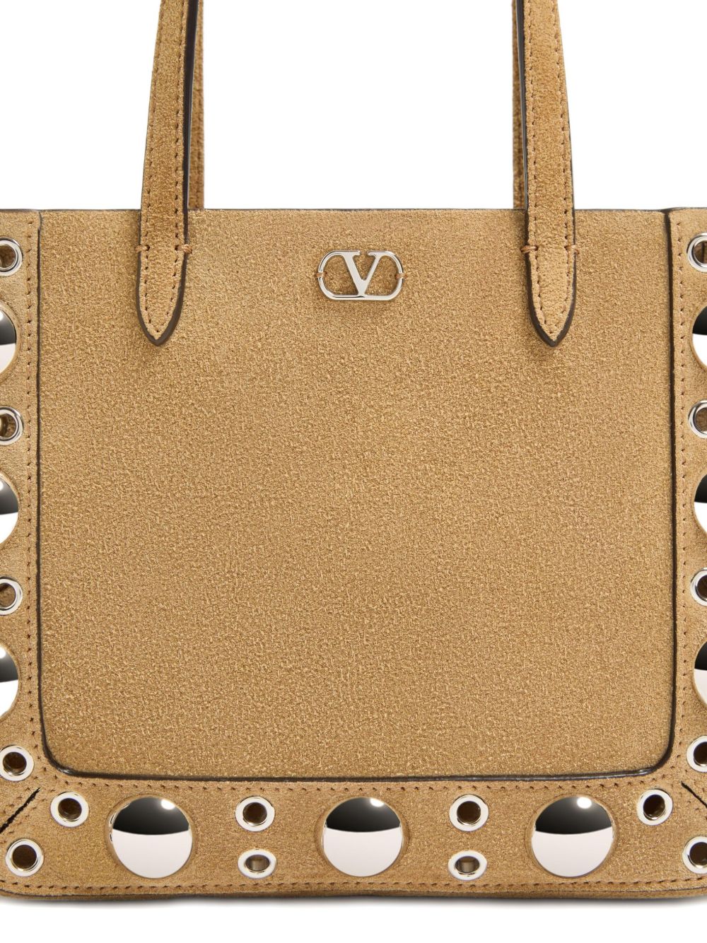 Valentino Garavani Sac cabas Nellcôte Mini en daim