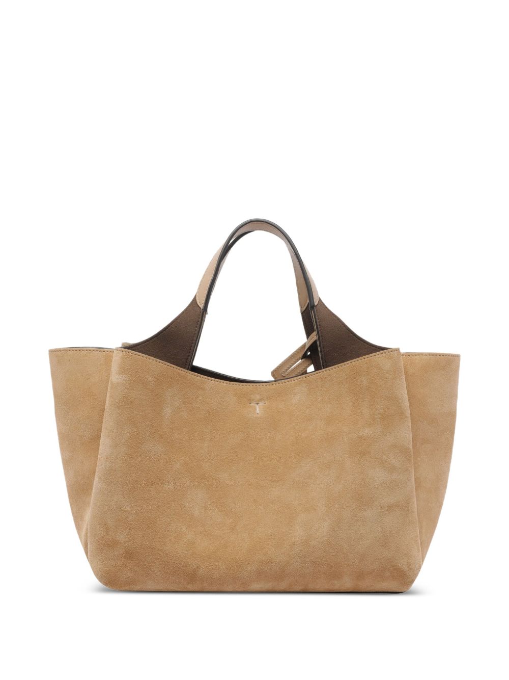 Tod'S Leather Beige Shopper Bag