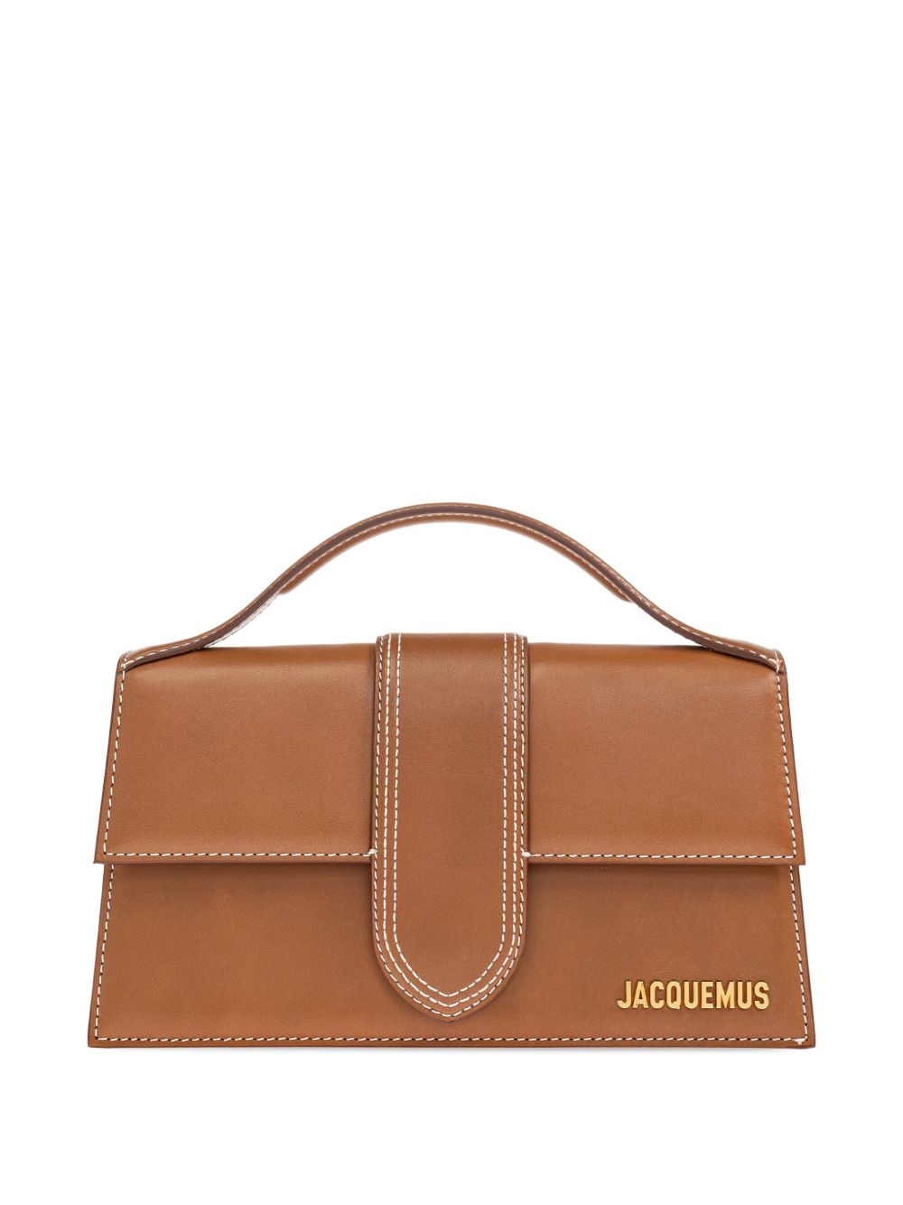 Jacquemus Le Grand Bambino Leather Brown Bag