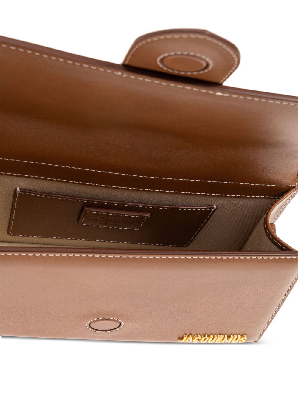 Jacquemus Le Grand Bambino Leather Brown Bag