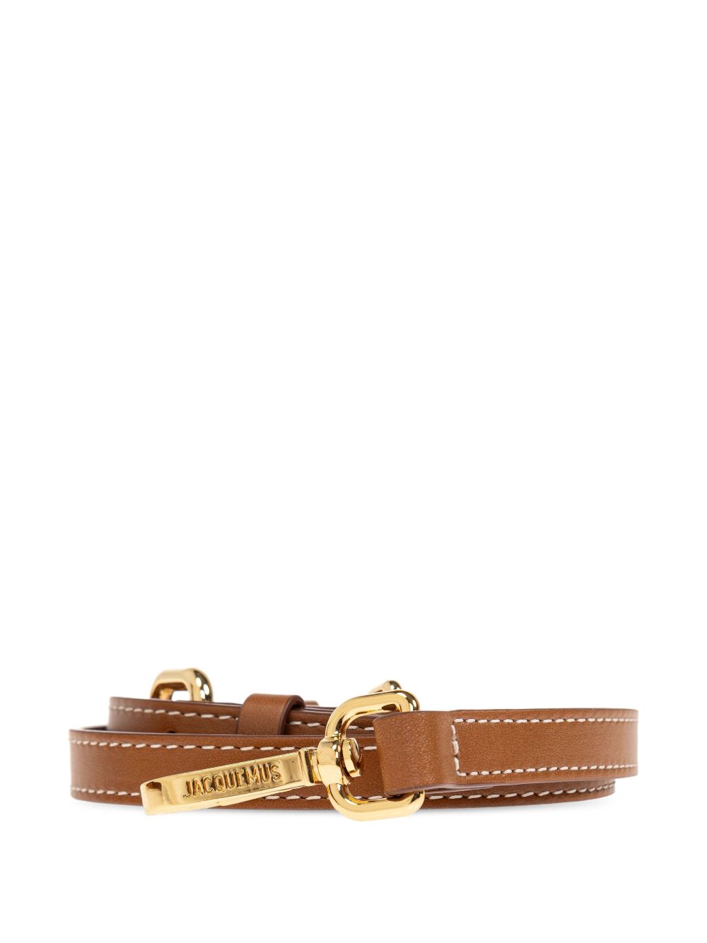 Jacquemus Le Grand Bambino Leather Brown Bag