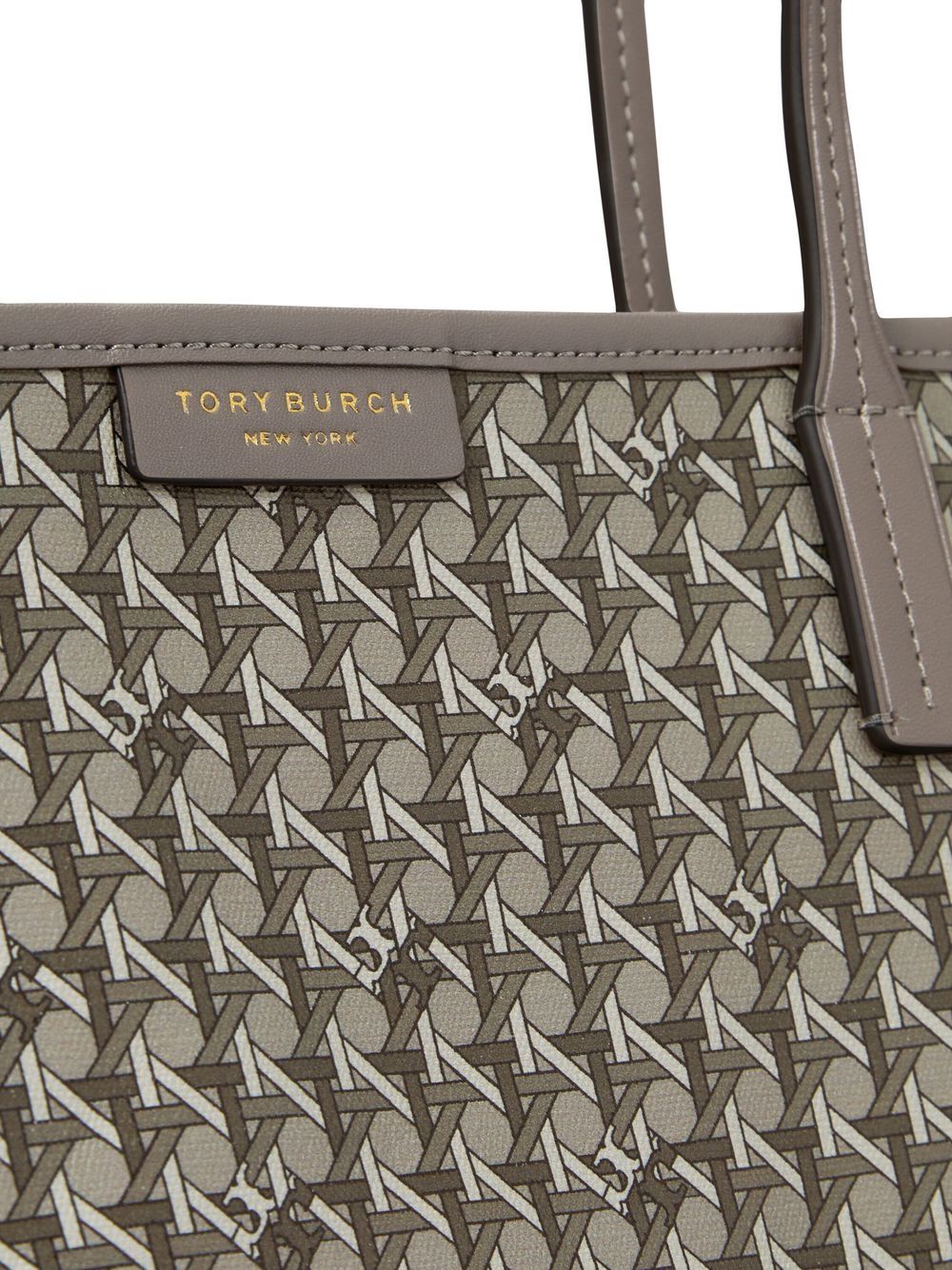Tory Burch Cotton Grey Tote
