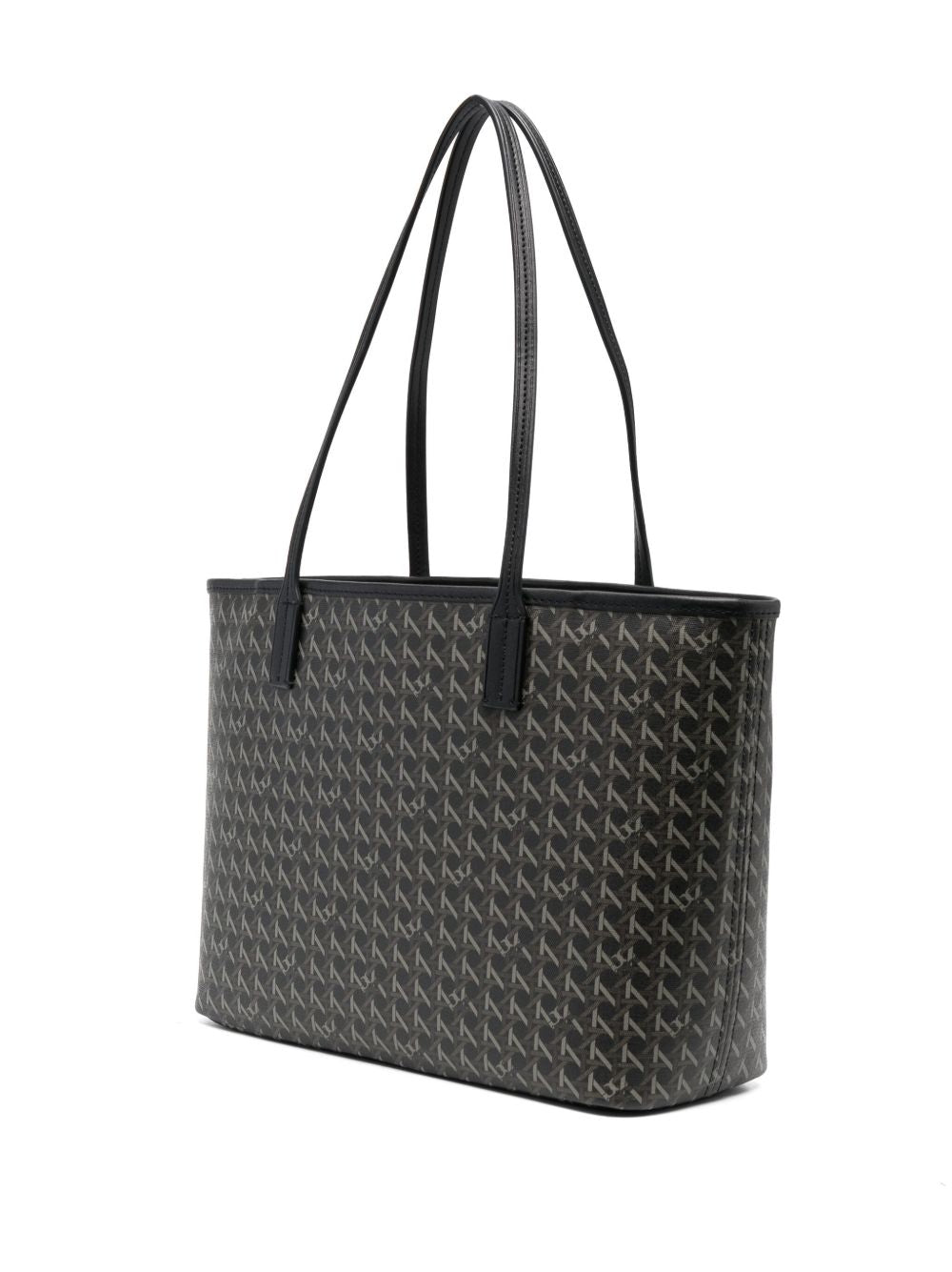 Tory Burch Cotton Small Black Tote