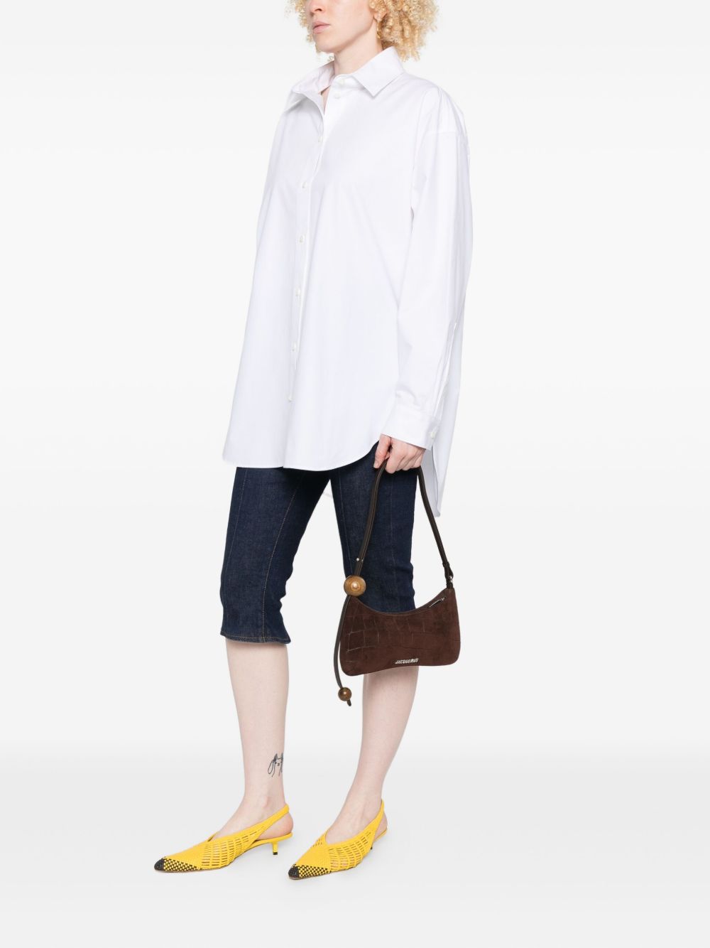 Jacquemus Le Bisou Perle Brown