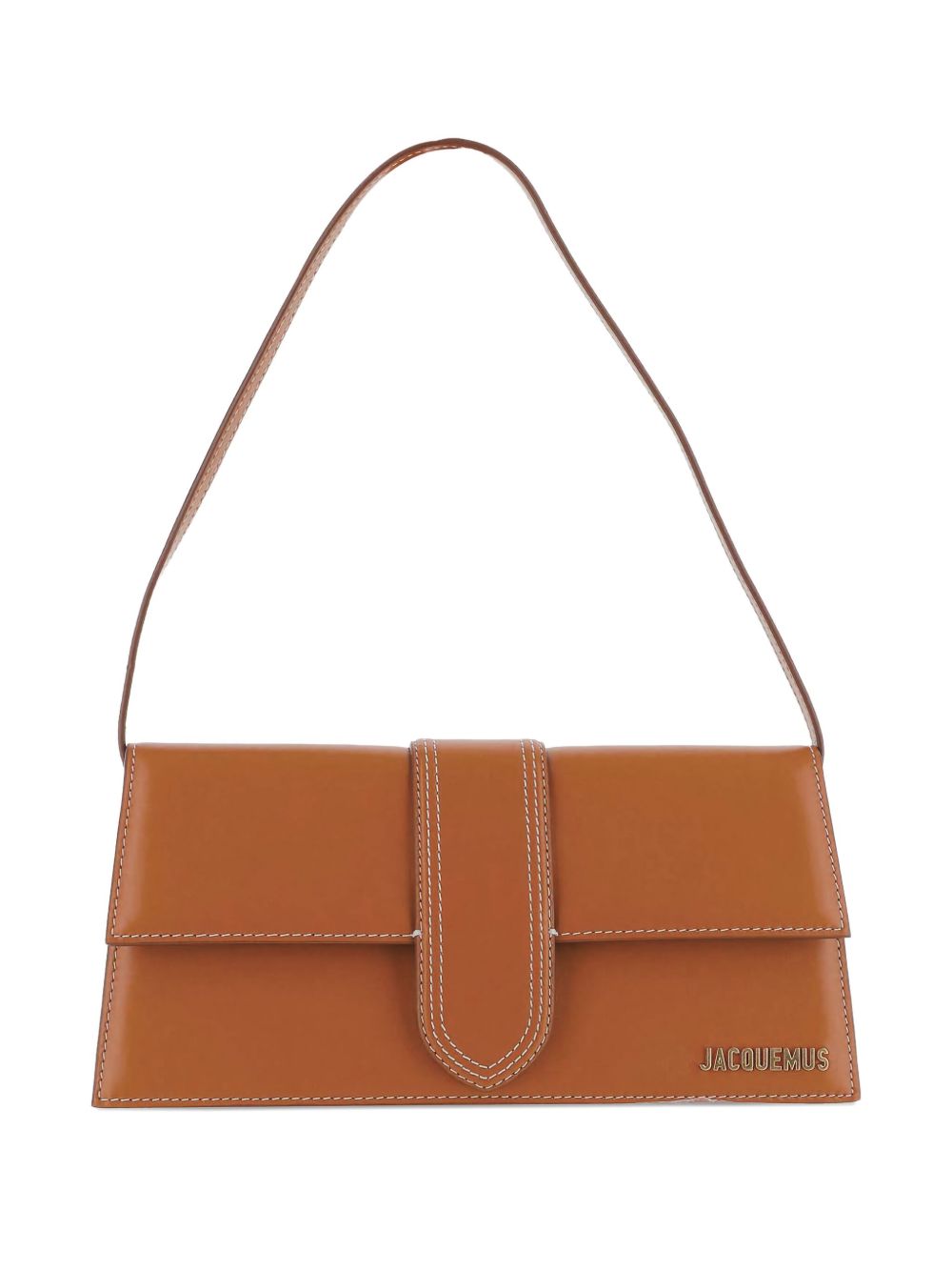 Jacquemus Le Bambino Brown Leather Long Shoulder Bag