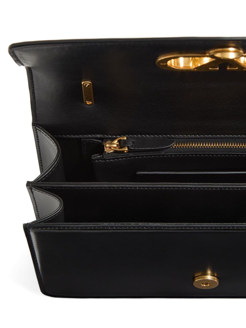 Valentino Garavani Black Leather Bag