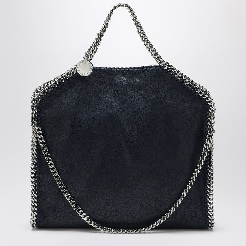Sac fourre-tout pliable Falabella bleu marine Stella Mccartney