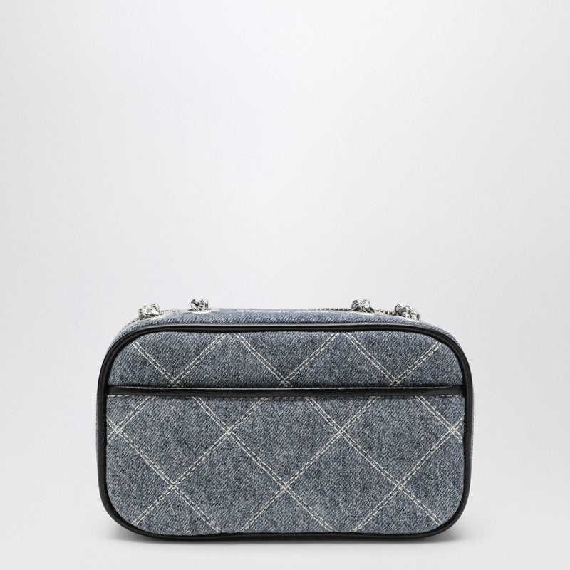 Marc Jacobs Small Crossbody Bag The Snapshot In Quilted Denim