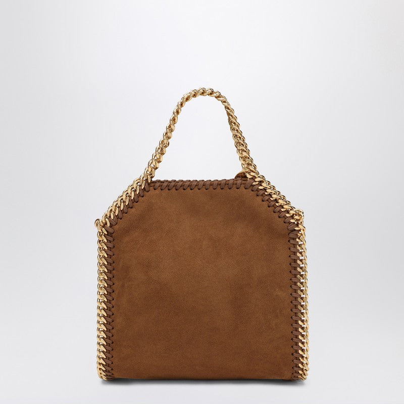 Stella Mccartney Brandy Coloured Micro Falabella Tote Bag