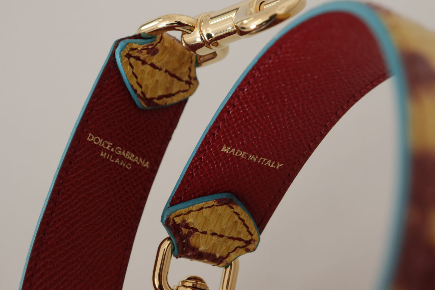 Dolce & Gabbana Eleganter Taschengurt aus Ayers-Leder