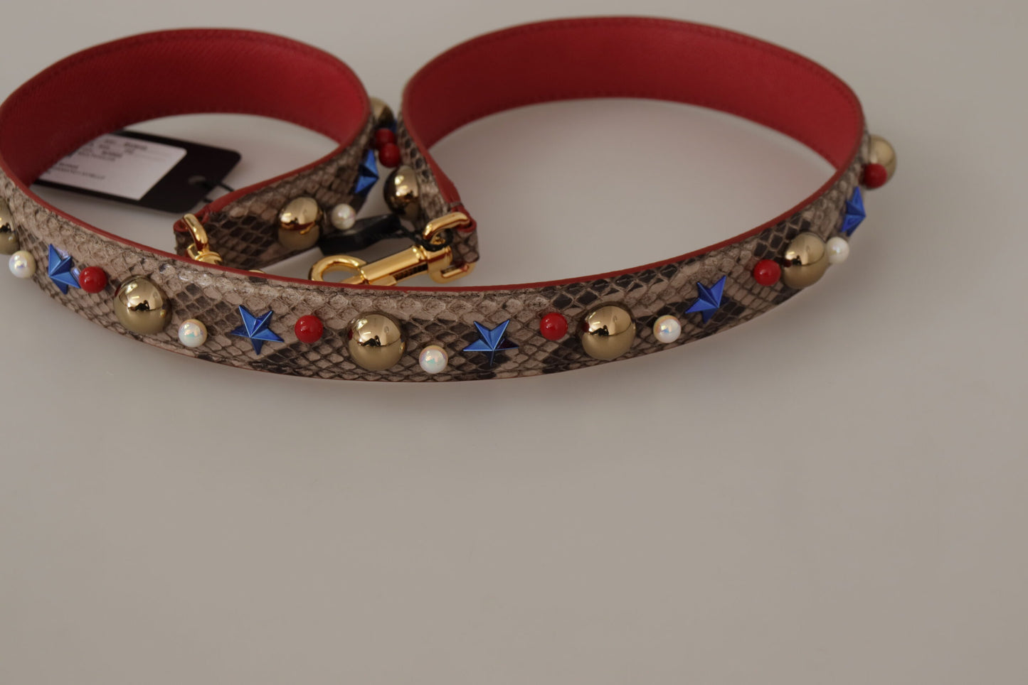 Bandoulière élégante en cuir de python Dolce & Gabbana