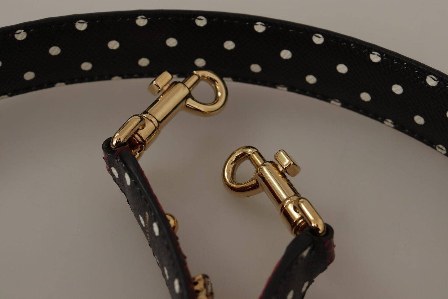 Dolce & Gabbana Schultertaschenriemen aus rotem Pythonleder