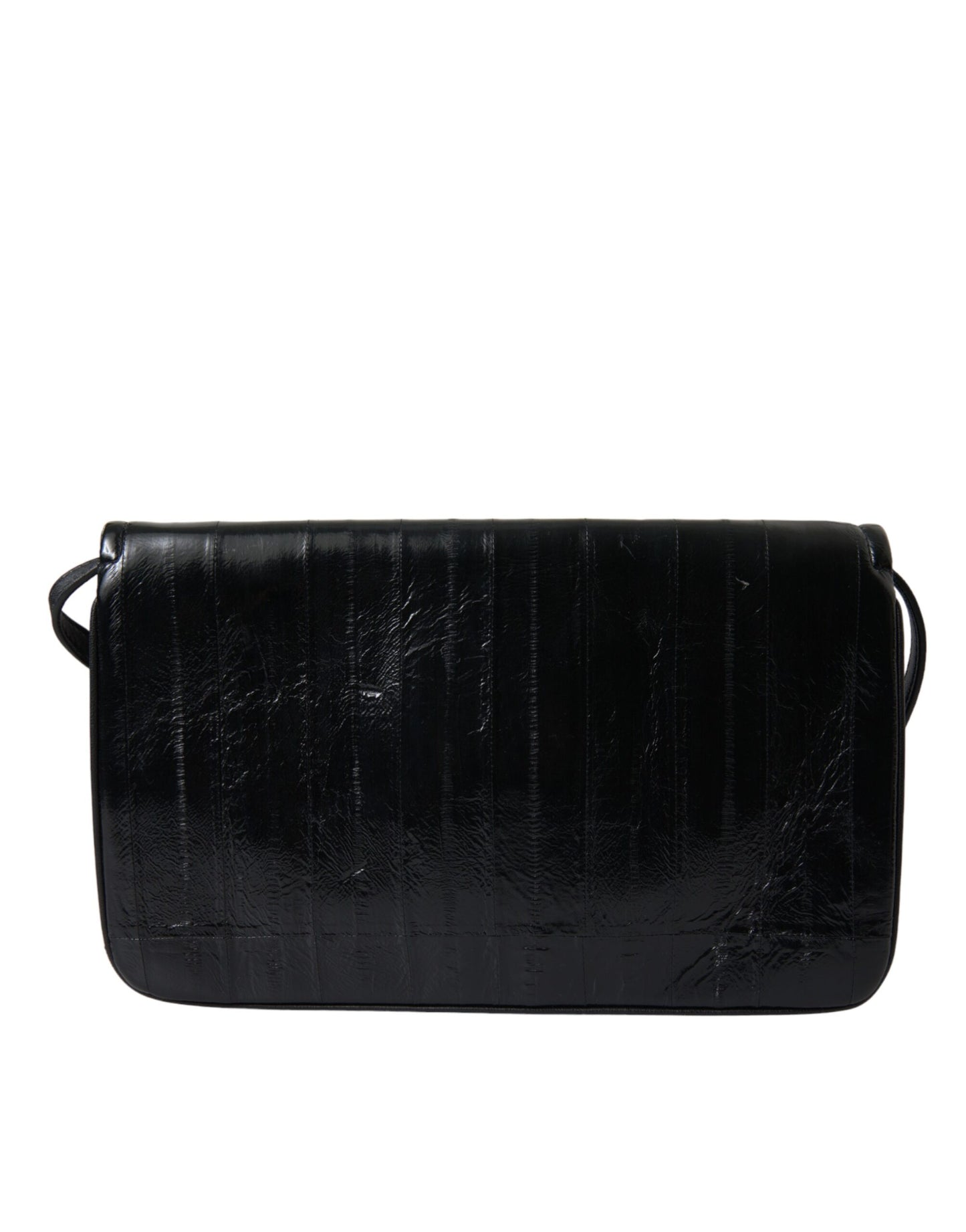 Dolce & Gabbana Elegante Schultertasche aus Aalleder