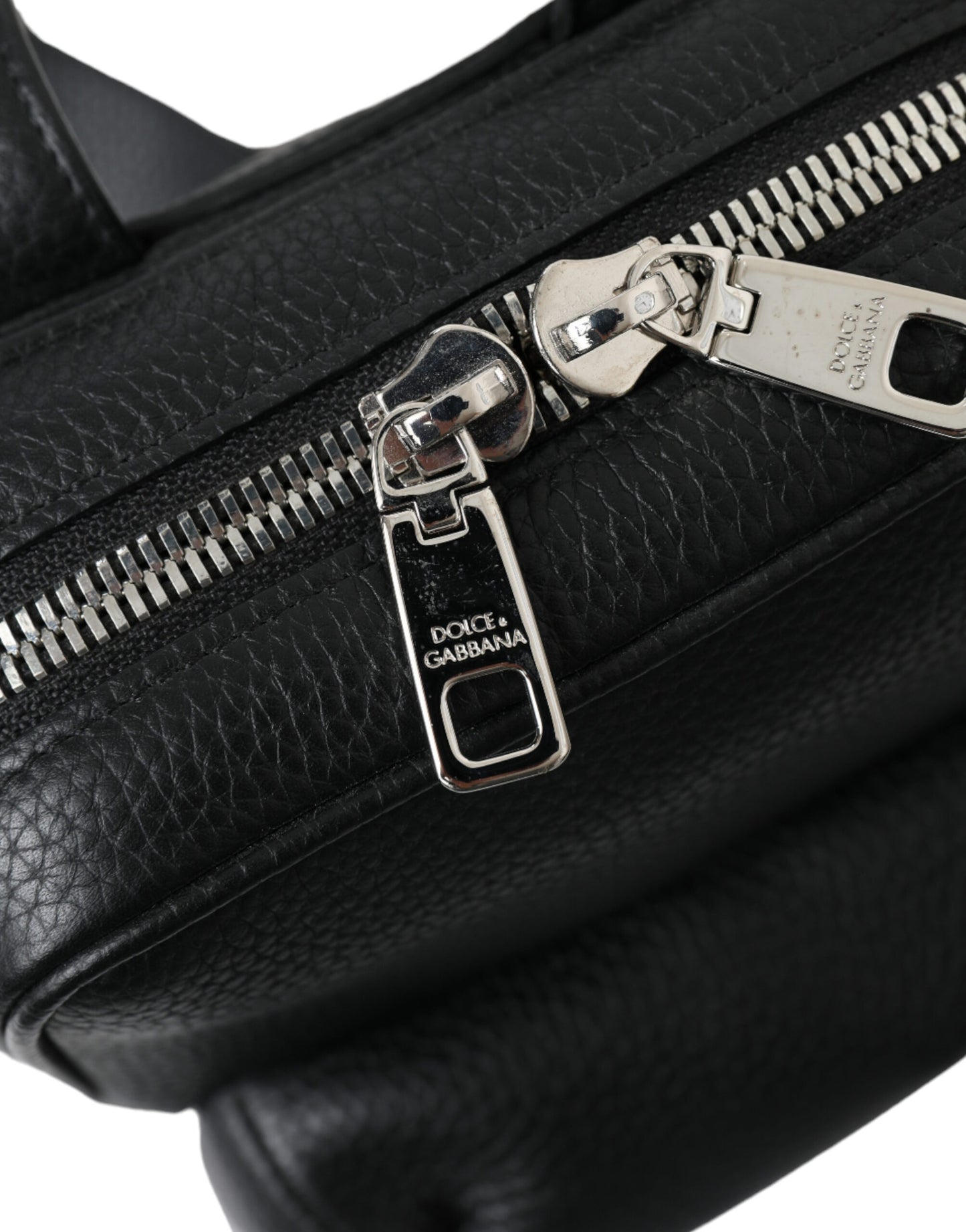Petit sac à dos Dolce & Gabbana Chic en cuir de veau noir