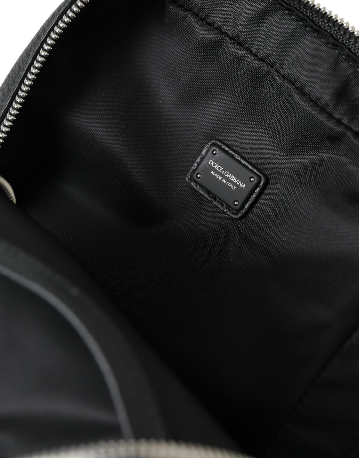 Petit sac à dos Dolce & Gabbana Chic en cuir de veau noir