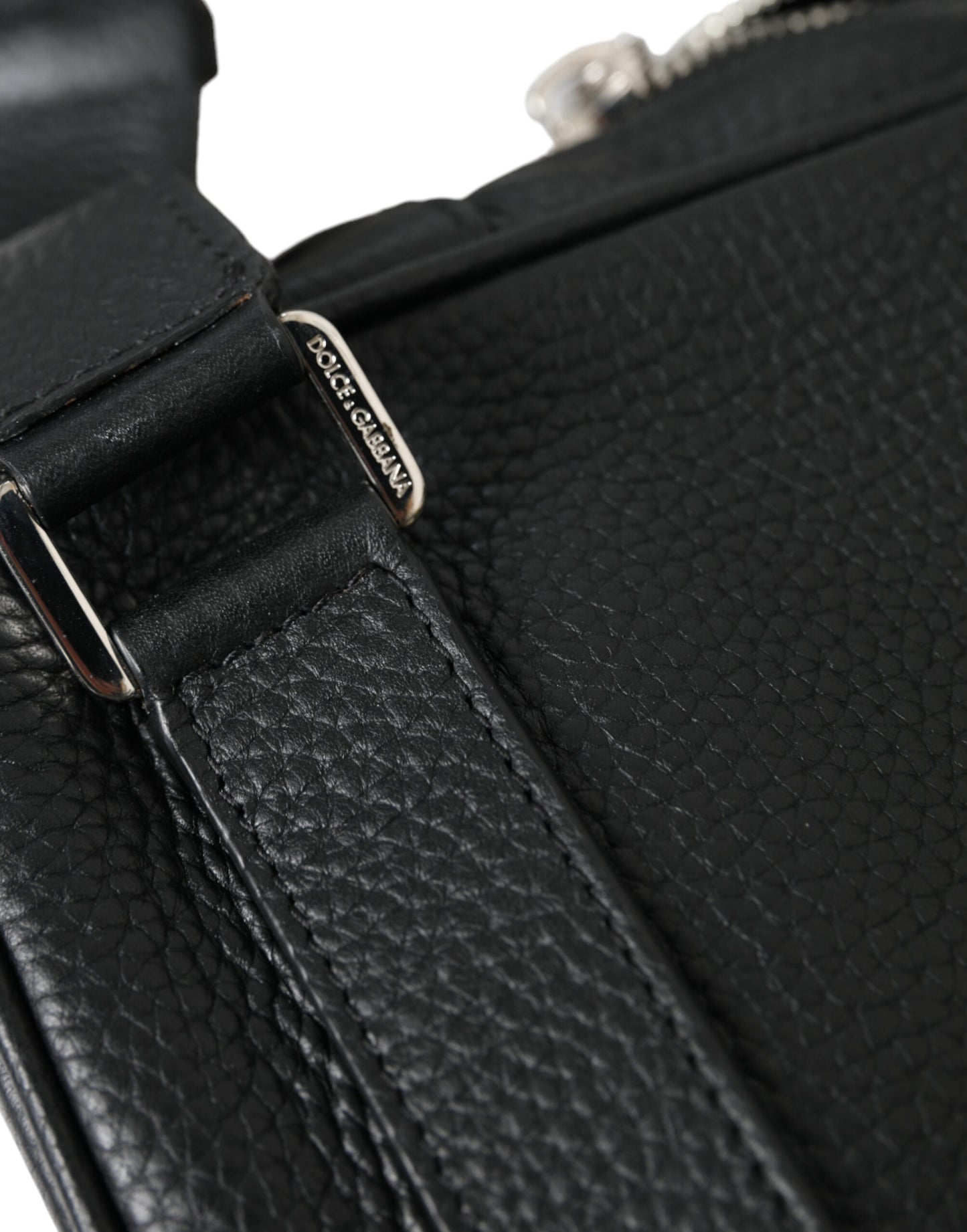 Petit sac à dos Dolce & Gabbana Chic en cuir de veau noir