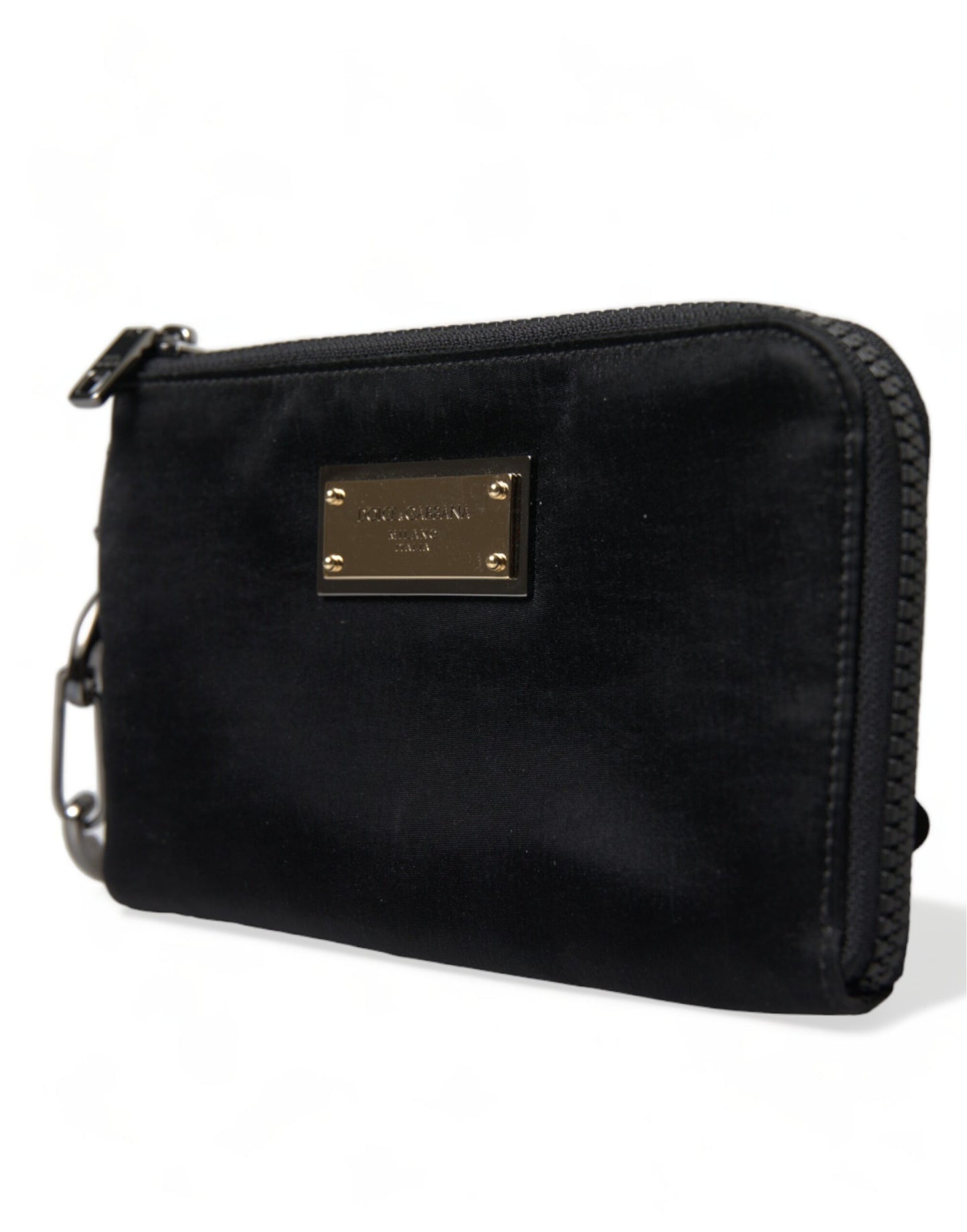 Dolce & Gabbana Chic Designer-Tasche aus Nylon und Leder