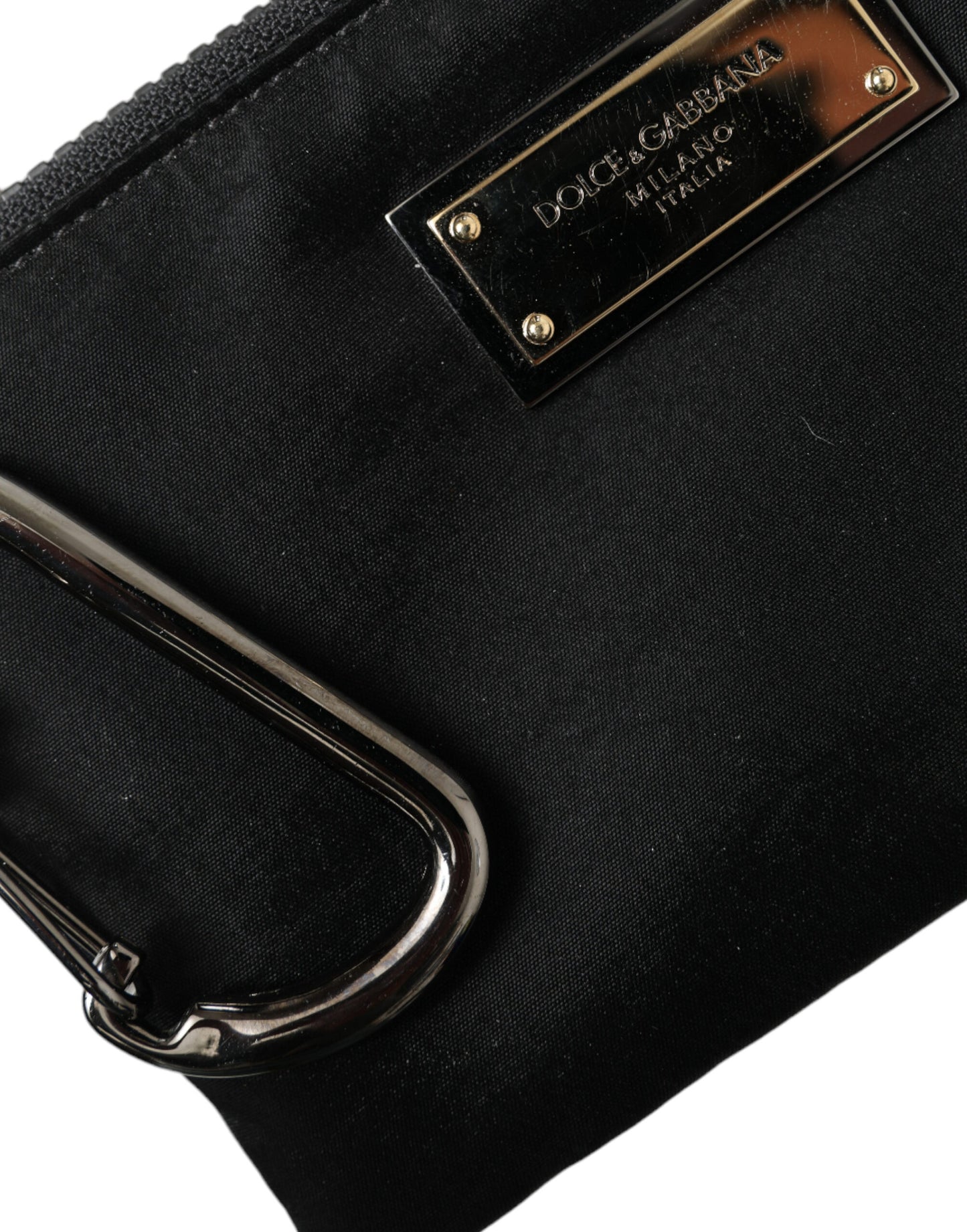 Dolce & Gabbana Chic Designer-Tasche aus Nylon und Leder