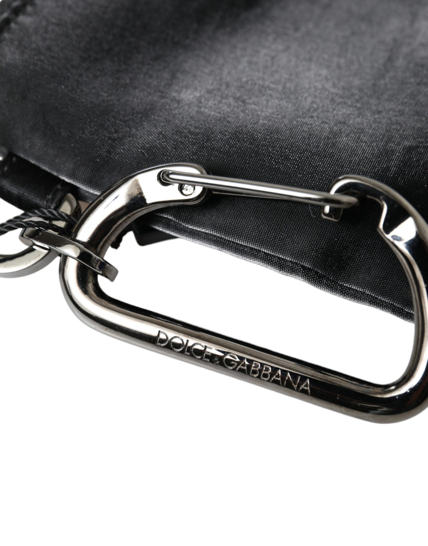 Dolce & Gabbana Chic Designer-Tasche aus Nylon und Leder