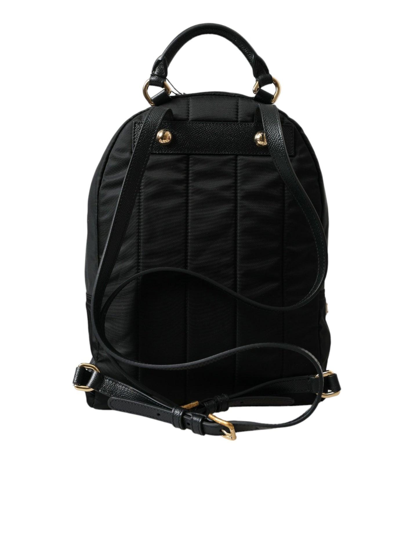 Dolce & Gabbana – Schwarzer, verzierter Rucksack „Vulcano“