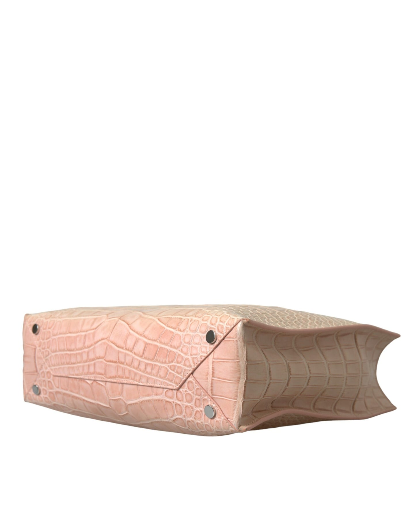Balenciaga Alligator Leather Chic Pink Tote Bag at The Platonist