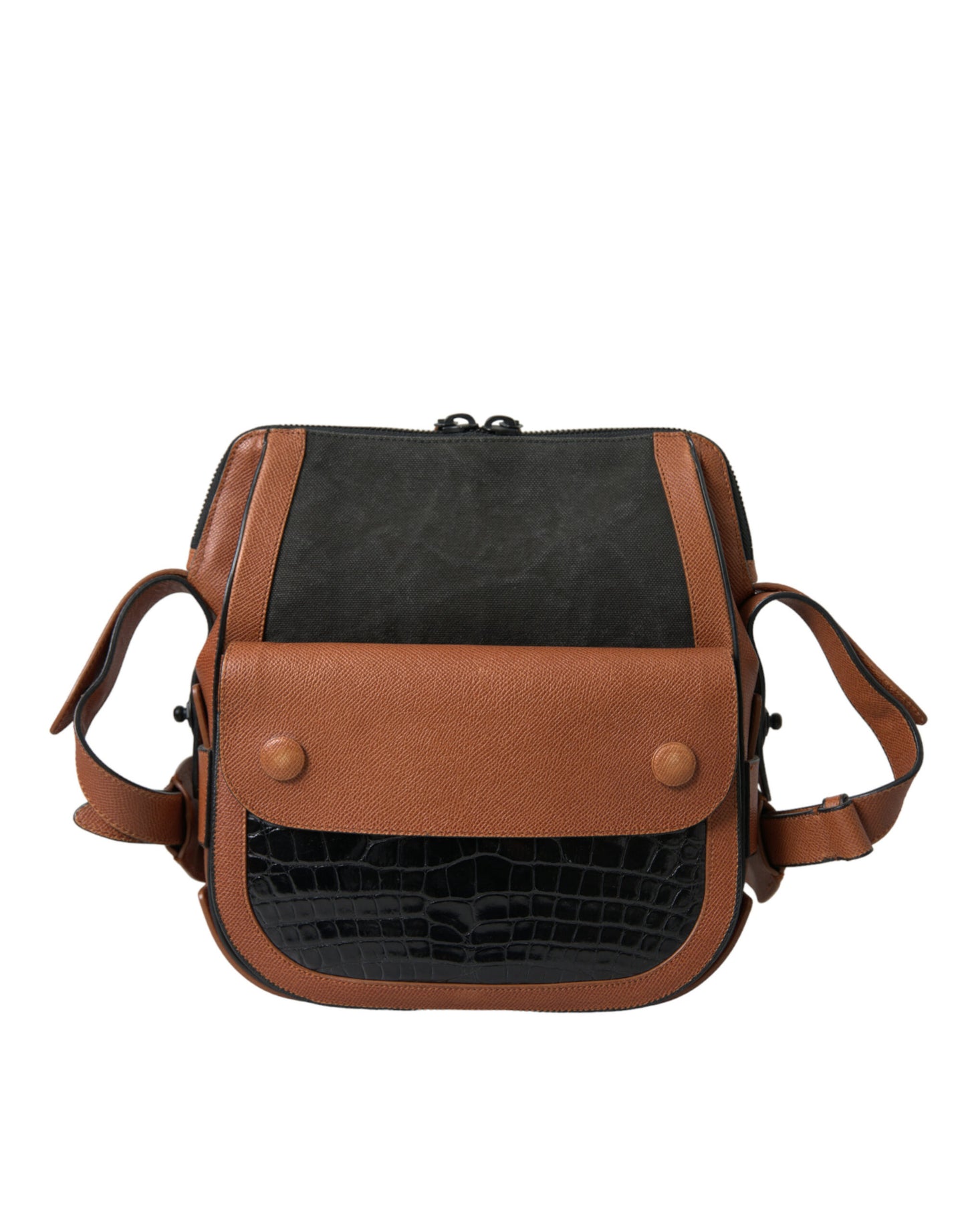Balenciaga Elegant Crocodile Leather Crossbody Bag at The Platonist