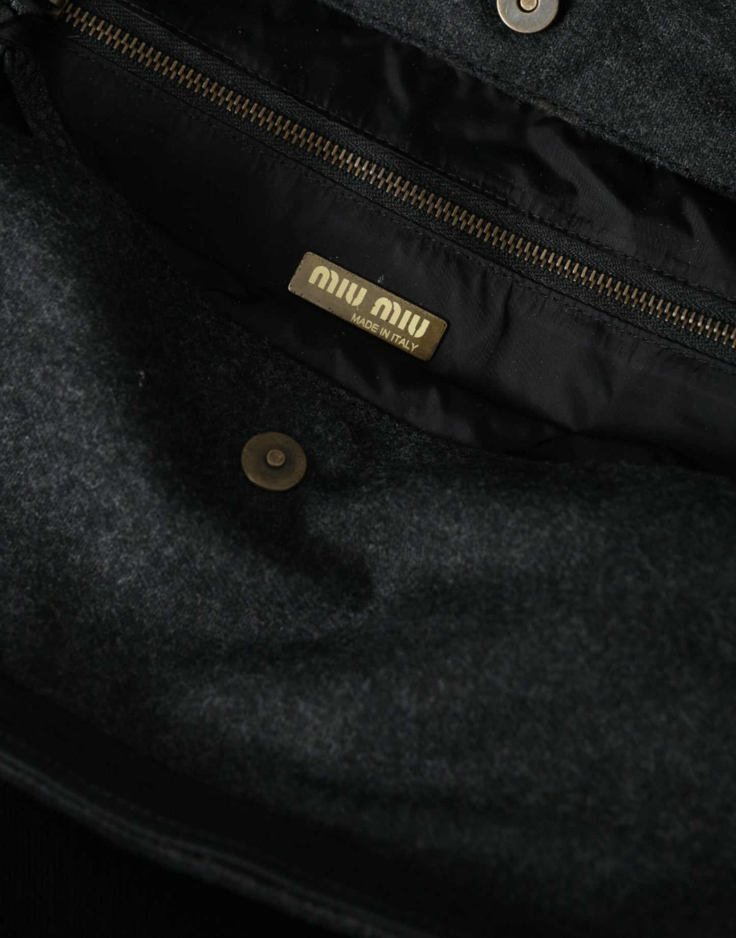Miu Miu Chic Black Denim Tote for Everyday Elegance at The Platonist