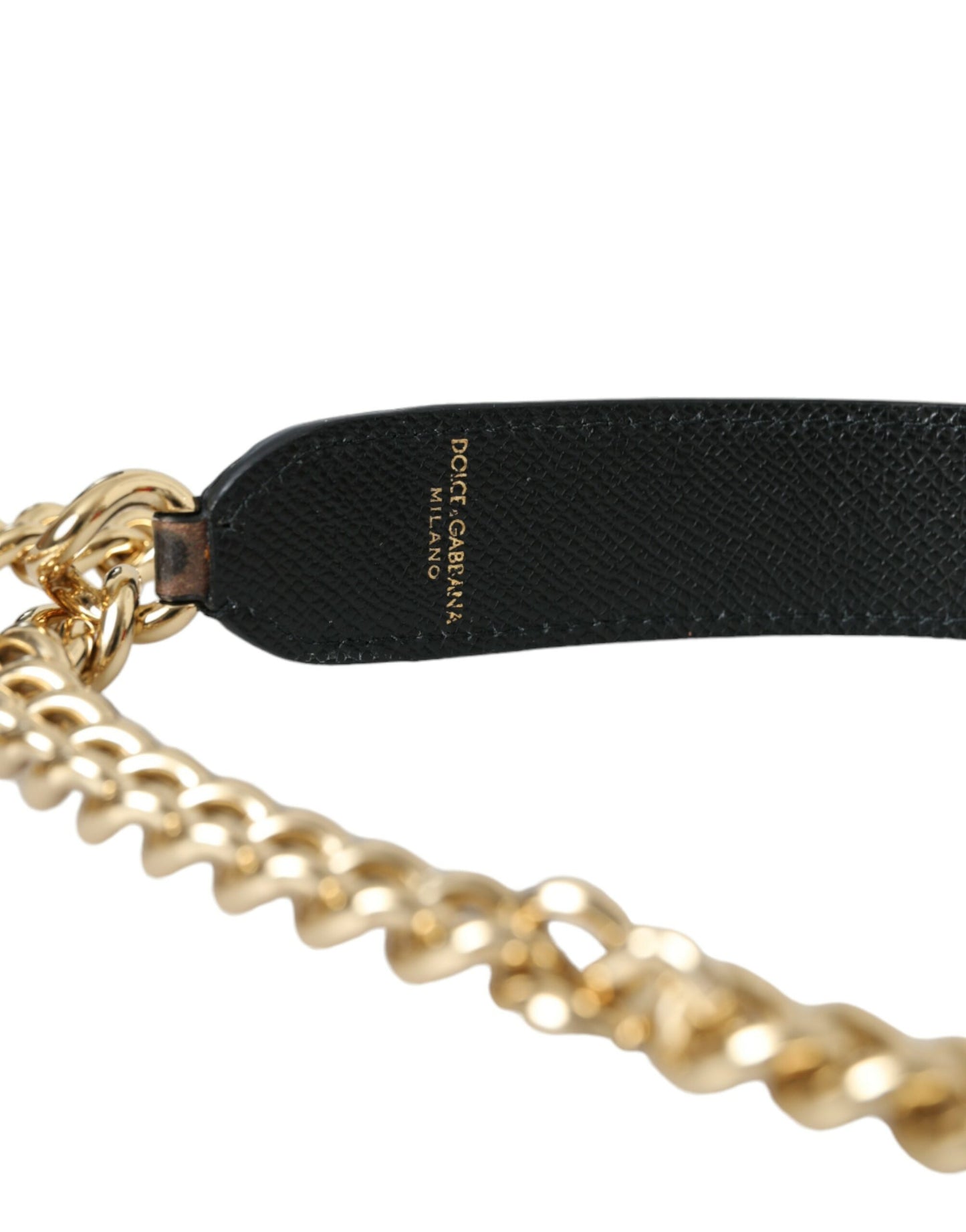 Dolce & Gabbana Brauner Leoparden-Handtaschen-Zubehör-Schultergurt