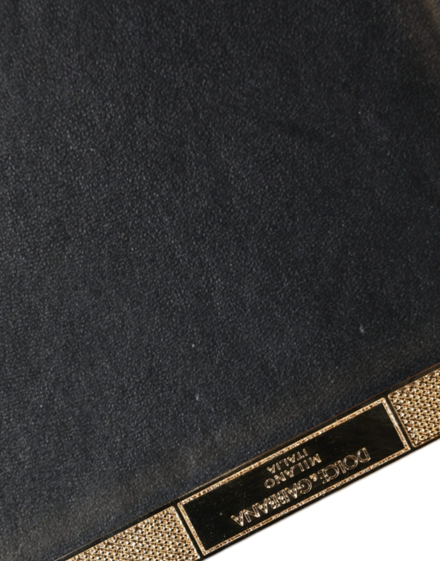 Dolce & Gabbana Pochette de soirée à deux volets en cristal doré pour femme