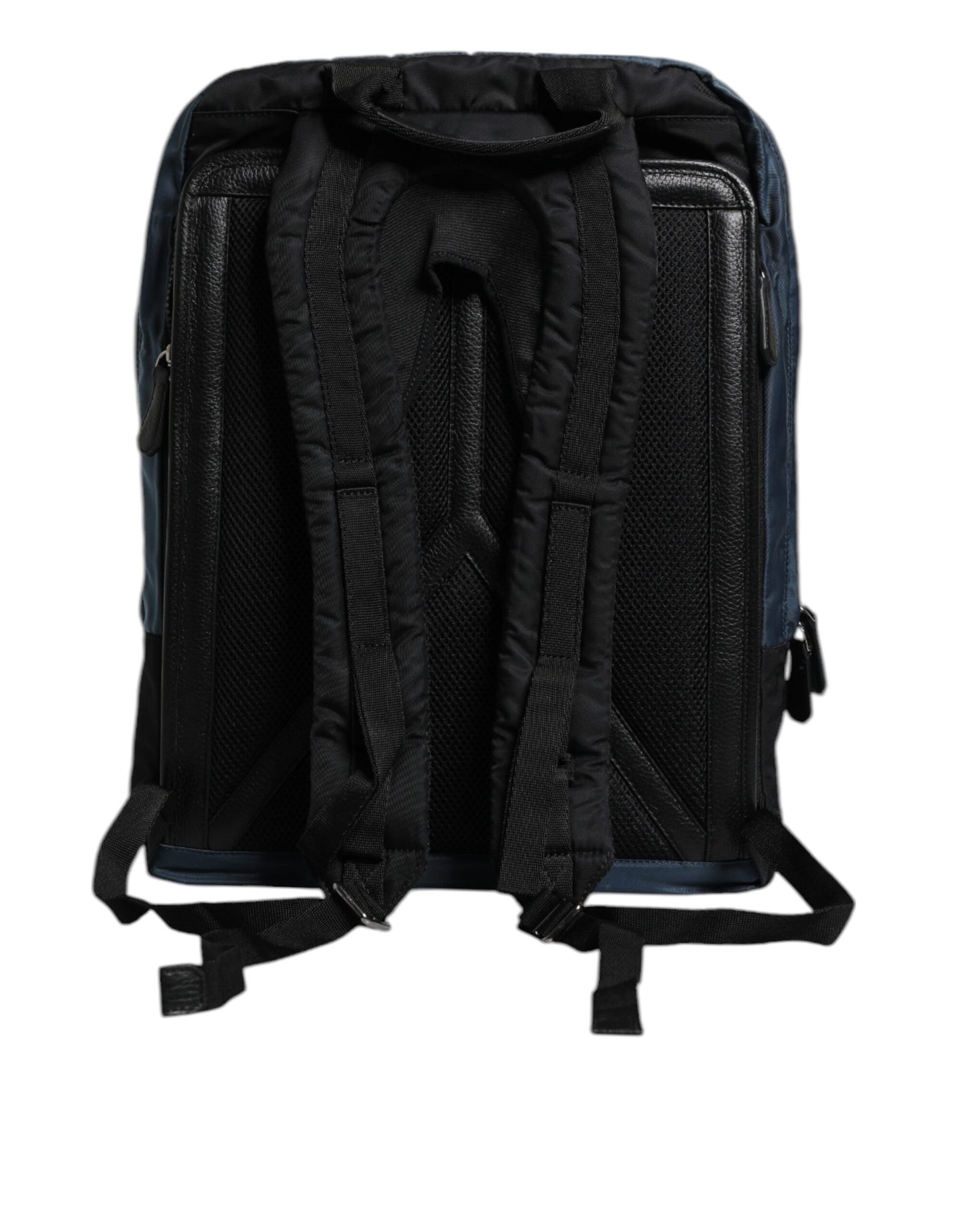 Dolce & Gabbana – Schulrucksack aus Nylon mit DG-Logo, Schwarz