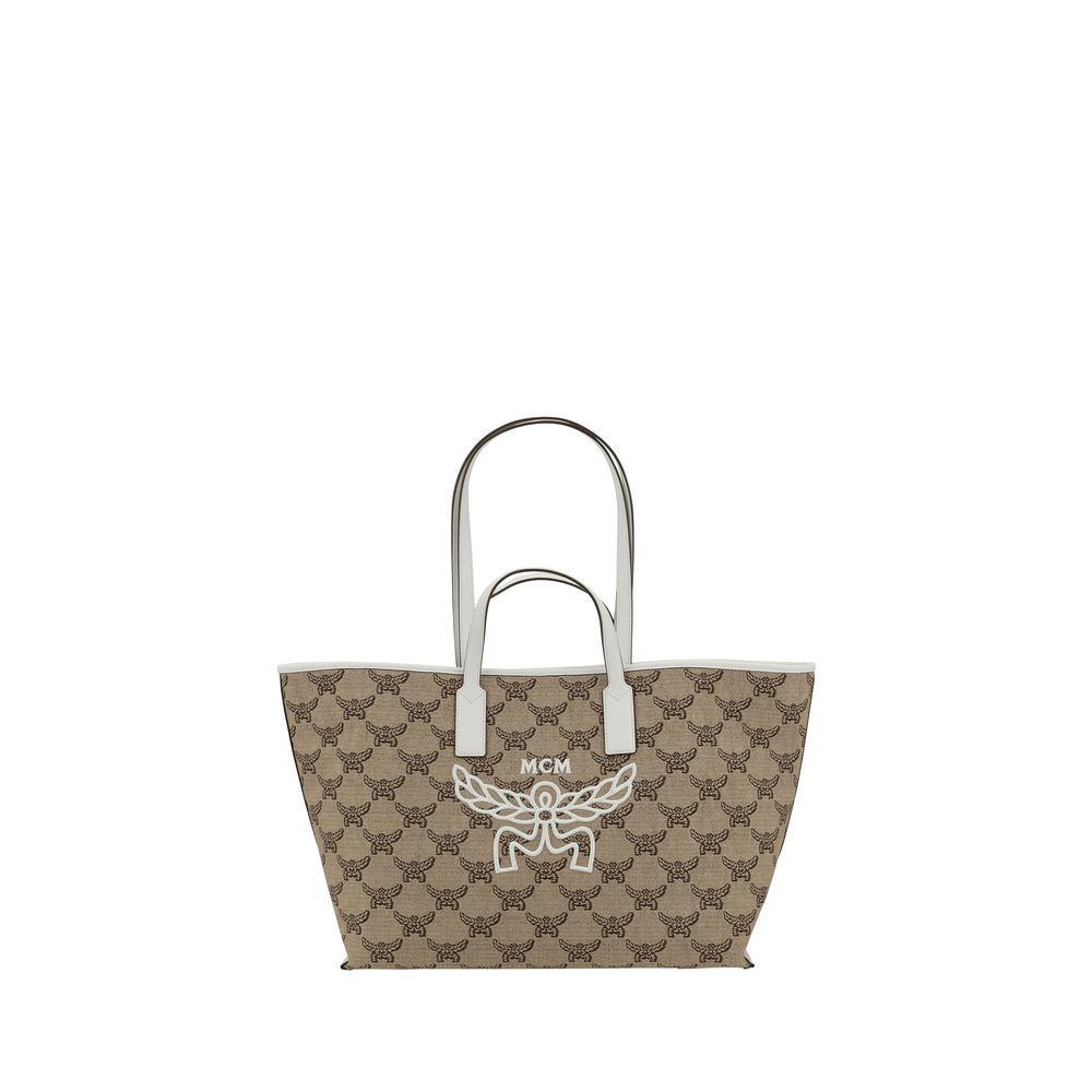 MCM Medium Himmel Tote Bag at The Platonist