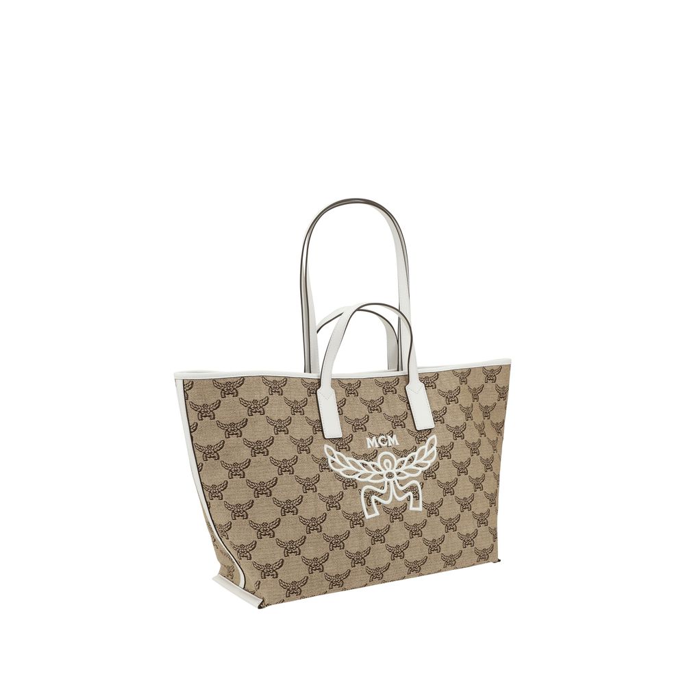 MCM Medium Himmel Tote Bag at The Platonist